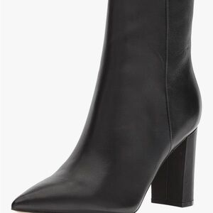 Marc Fisher Black Suede Ankle Boots